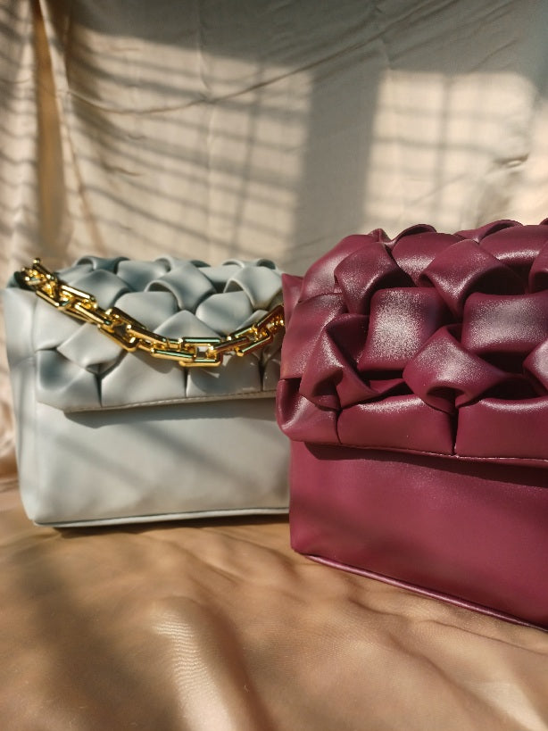 Pillow puff petite tote bag