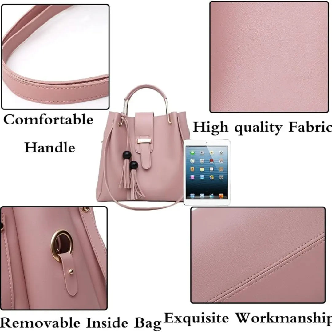 3 in 1 leather bag